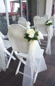 Dekoracija vencanja-Dekoracija stolica za goste za vencanje