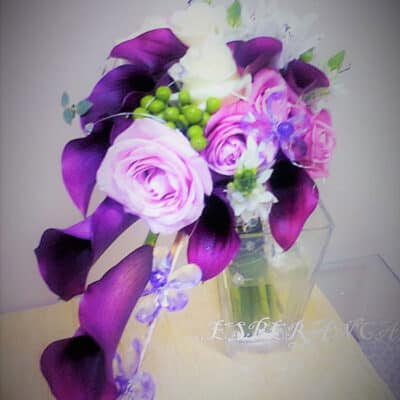 Bidermajer – Kala, ruža, hiperikum, dekoracija