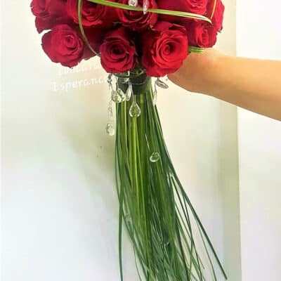 Bidermajer – Ruža crvena, dekoracija
