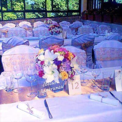 Dekoracija stola za goste