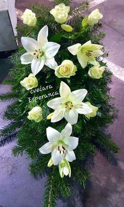 suza ljiljan ruza zelenilo 641 Cvećara Esperanca