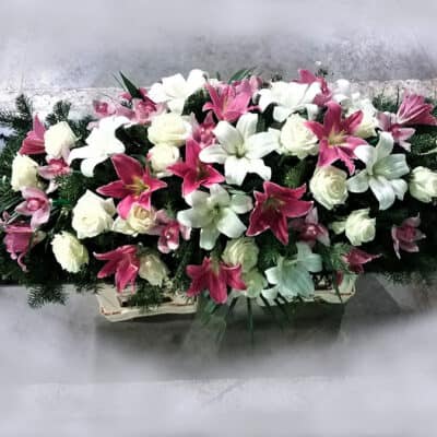 Suza za kovčeg 1,8-2m – orjentalni ljiljan, orhideja, ljiljan, ruža