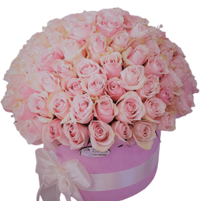 BOX OF FLOWERS – 101 RUŽA