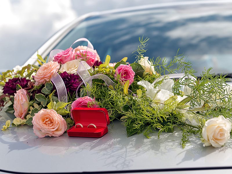 kategorija dekoracija automobila Cvećara Esperanca