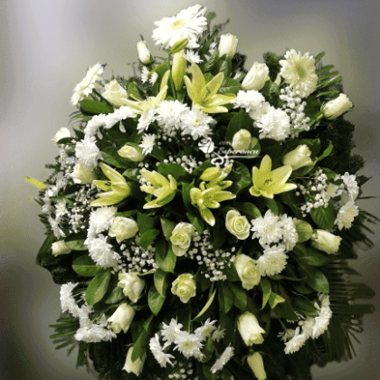 Venac za groblje-Mix cvece