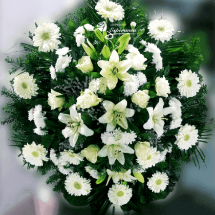 Venac za groblje-Mix cvece